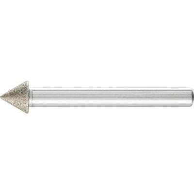 PFERD TOOLS 36476106 Diamant-slijpstift spitse kegel 10 x 9 mm stift-Ø 6 mm Diameter 10 mm 1 stuk(s)