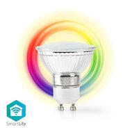 Wi-Fi Smart LED-Lamp | Full-Colour en Warm Wit | GU10 - thumbnail