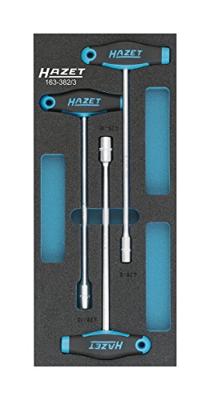 HAZET Dopsleutelset · met T-greep 163-382/3 · Buiten-zeskant-profiel · 3-delig · 8 · 10 · 13 HAZET Dopsleutelset · met T-greep 163-382/3 · Buiten-zeskant-profiel · 3-delig · 8 · 10 · 13