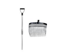 Mestvork met steel Zwart - thumbnail