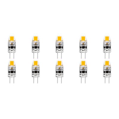 LED Lamp 10 Pack - Velvalux - G4 Fitting - Dimbaar - 2W - Natuurlijk Wit 4000K - 12V Steeklamp | Vervangt 20W