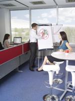 Flipover Nobo Impression Pro driepoot met uitschuifbare armen staal - thumbnail