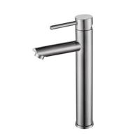 Wastafelmengkraan Sanilux RVS Opbouw Mengkraan Rond RVS Sanilux - thumbnail