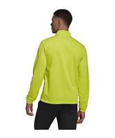 adidas Entrada 22 Trainingstrui 1/4-Zip Lichtgroen Wit - thumbnail