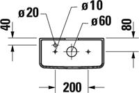 Duravit D-Neo Reservoir 39,5x18x36 cm Wit - thumbnail