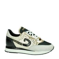 Cruyff Park Runner sneakers slangenprint wit/goud - thumbnail