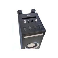 Inovalley HP49CD - Bluetooth geluidstoren - CD speler en Karaoke functie - 100W - FM radio - USB poort - Aux-in ingang - Zwart - thumbnail