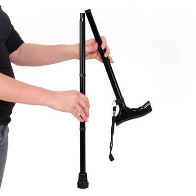 Vitility Wandelstok opvouwbaar - zwart