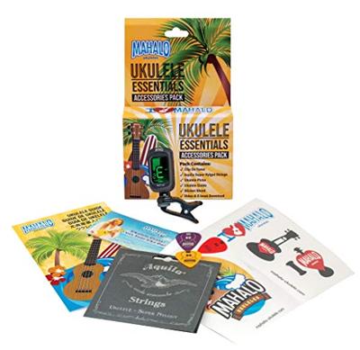 Mahalo MZK1 essentials pack startpakket accessoires voor ukelele Mahalo MZK1 essentials pack startpakket accessoires voor ukelele