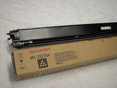Sharp MX-31GTBA tonercartridge Origineel Zwart 1 stuk(s) Sharp MX-31GTBA tonercartridge Origineel Zwart 1 stuk(s)
