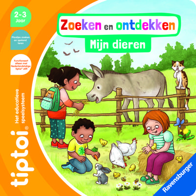 Ravensburger Tiptoi Ravensburger tiptoi zoeken en ontdekken mijn dieren