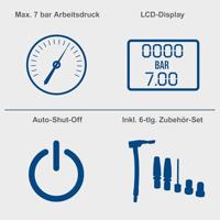 Scheppach Accu Handcompressor 20V C-AC20-X - 5909247900 - thumbnail