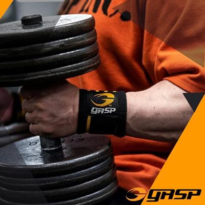 GASP Hardcore Wrist Wraps Black/Yellow GASP Hardcore Wrist Wraps Black/Yellow