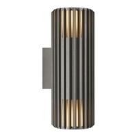 Nordlux Buitenlamp Aludra seaside 2 lichts wand antraciet - thumbnail