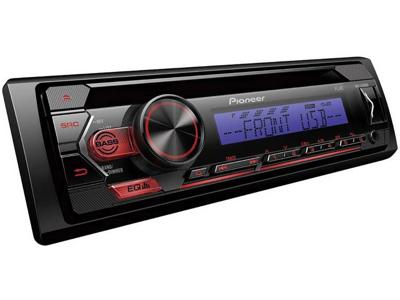 Pioneer DEH-S120UBB Autoradio, Blauwe Verlichting, blauw