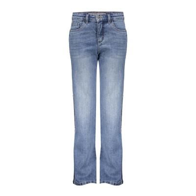 Geisha winter jeans meisjes - blauw - piping