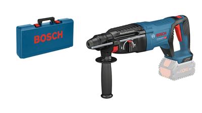 Bosch Blauw GBH 18 V-26 D accu boorhamer 2.5J | Solo zonder accu&apos;s en lader in L-Boxx - 0611916000 - thumbnail