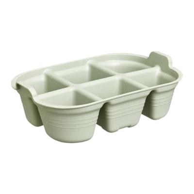 Elho Zaaitray green basics 22cm steengroen