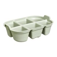 Elho Green Basics zaaitray 22cm steengroen - thumbnail