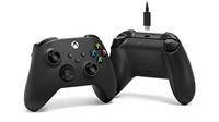 Xbox Wireless Controller - Carbon Black + USB-C Cable - thumbnail