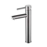 Wastafelmengkraan Sanilux RVS Opbouw Mengkraan Rond RVS Sanilux - thumbnail