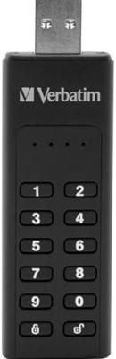 Verbatim Keypad Secure USB-stick 64 GB Zwart 49428 USB-A 3.2 Gen 1