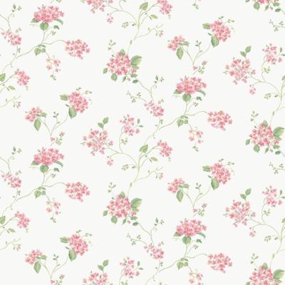 Galerie Miniatures 3 Behang met hortensia's - G68718
