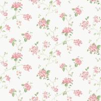 Galerie Miniatures 3 Behang met hortensia's - G68718 - thumbnail