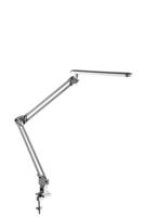 Alco AL-962-28 Bureaulamp Zilver LED Met Klem 230V 7w 50cm - thumbnail