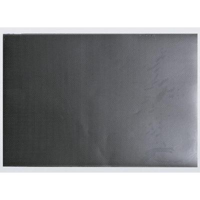 Carbon Fiber pattern (square) stickervel 300x195mm