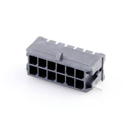 Molex 430451211 Male header, inbouw (standaard) Totaal aantal polen: 12 Rastermaat: 3.00 mm Inhoud: 1 stuk(s) Tape on Full reel Molex 430451211 Male header, inbouw (standaard) Totaal aantal polen: 12 Rastermaat: 3.00 mm Inhoud: 1 stuk(s) Tape on Full reel