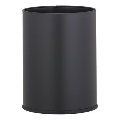 Prullenbak Geesa Hotel Vrijstaand 9 Liter RVS Zwart Geesa