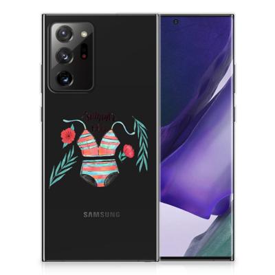 Samsung Galaxy Note20 Ultra Telefoonhoesje met Naam Boho Summer Samsung Galaxy Note20 Ultra Telefoonhoesje met Naam Boho Summer