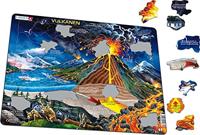 Selecta Larsen legpuzzel vulkanen, 70st. - thumbnail