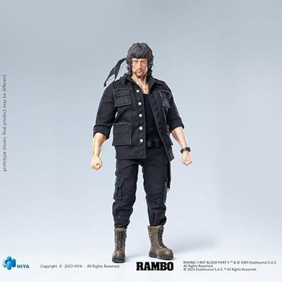 First Blood II Exquisite Super Series Actionfigur 1/12 First Blood II John Rambo 16 cm - thumbnail