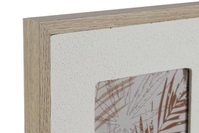 Fotolijsten Home ESPRIT Beige Kristal Hout MDF Scandinavisch 39 X 2 X 24 cm
