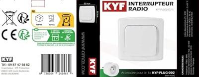 Binnenschakelaar - KYF - Voor KYF-stopcontact - PLUG - 001 en KYF - PLUG - 003