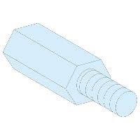 Schneider Electric PrismaSeT-P, afstandshouder, hexagonale, M6, hoogte = 55 mm, (4 stuks) 1 stuk(s)