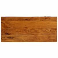 Bureau met lade Bruin 110 x 50 x 73 cm Massief acaciahout - thumbnail