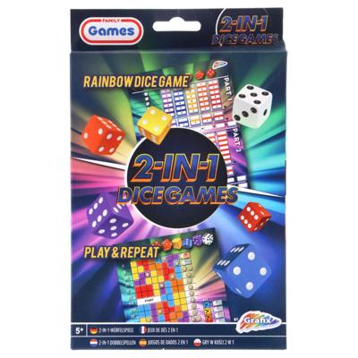 Grafix dobbelspellen 2in1 (rainbow dice & and repeat) Grafix dobbelspellen 2in1 (rainbow dice & and repeat)
