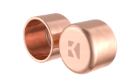 Kirchhoff Koperen eindkap, blank, 15 mm, 1 socket (5301) (2x) - 98920200 - thumbnail