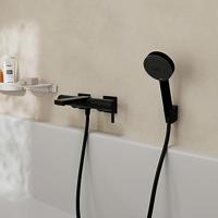 Hansgrohe Tecturis E ééngreeps badmengkraan opbouw, mat zwart - thumbnail