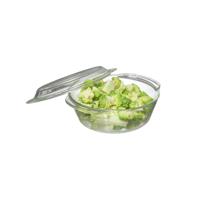 Sareva Ovenschaal met deksel- Hittebestendig glas - ø 19.5 cm / 1.5 liter - thumbnail