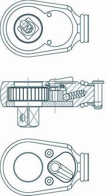 Hazet 863S/7 863S/7 Set reserveonderdelen Aandrijving 1/4 (6.3 mm) 1 stuk(s)