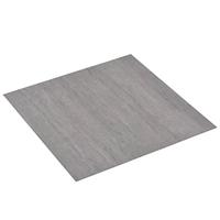 VidaXL Vloerplanken 20 st zelfklevend 1,86 m² pvc grijs gespikkeld - thumbnail