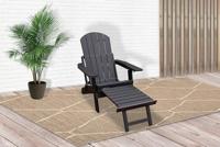 Montreal relax chair zwart - thumbnail