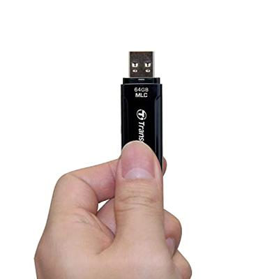 Transcend JetFlash™ 750K USB-stick 32 GB Zwart TS32GJF750K USB-A 3.2 Gen 1 Transcend JetFlash™ 750K USB-stick 32 GB Zwart TS32GJF750K USB-A 3.2 Gen 1