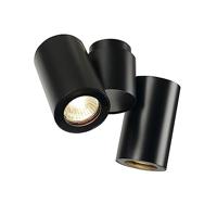 SLV ENOLA B 151830 Wandlamp GU10 50 W Zwart - thumbnail