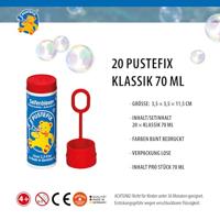Pustefix classic bellenblaas - 70ml - thumbnail
