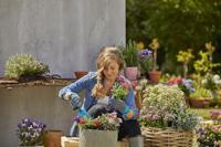 Gardena Tuinhandschoenen Maat S/7 E6 - Siliconen Grip, Ademend Mesh, Touchscreen Geschikt, Oeko-Tex - thumbnail